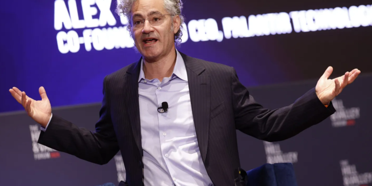 Alex Karp earns $6.8B as Palantir stock soars