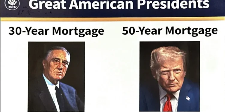 Trump White House Pushes 50-Year Mortgage Plan to Ease Housing Gridlock