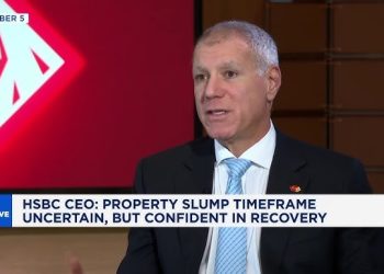 HSBC CEO Confident in Hong Kong Property Market Despite Slump