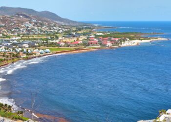Citizenship by Investment in St. Kitts & Nevis: Complete 2026 Guide — Explore the stunning coastline and turquoise waters of Frigate Bay in Saint Kitts, a perfect travel destination.