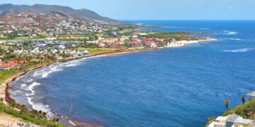 Citizenship by Investment in St. Kitts & Nevis: Complete 2026 Guide — Explore the stunning coastline and turquoise waters of Frigate Bay in Saint Kitts, a perfect travel destination.