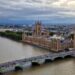 UK Non-Dom Tax Status: What Changed in April 2025 and What Comes Next — Stunning aerial photo of Big Ben and Houses of Parliament in London at dusk.