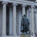 The United States Department of the Treasury building in Washington DC