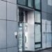 Modern office building entrance representing UK company registrations