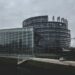 European Union institutional building representing demographic and fiscal policy challenges