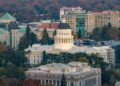 California state capitol building in Sacramento where Proposition 40 will be decided by voters